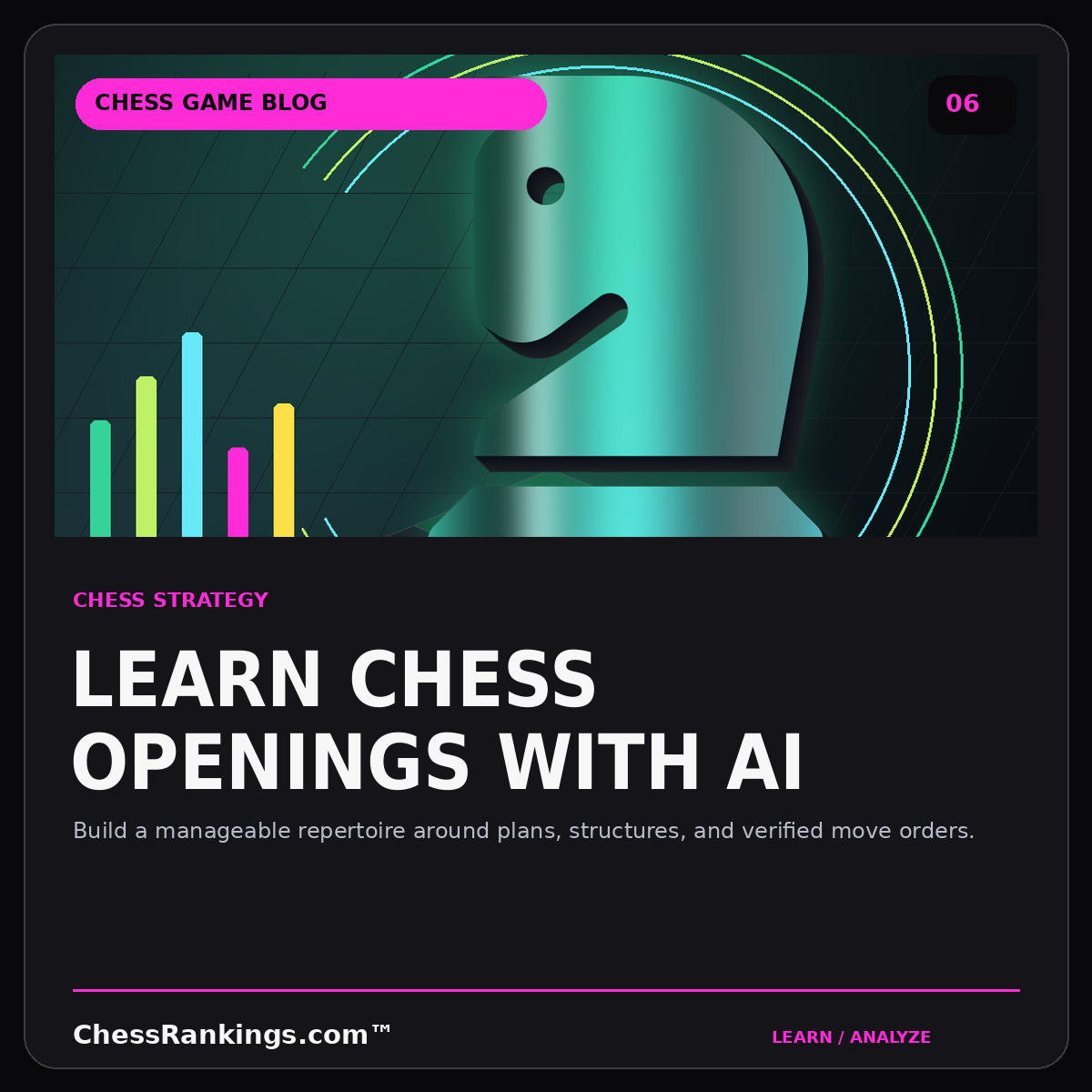 Learn chess openings with AI