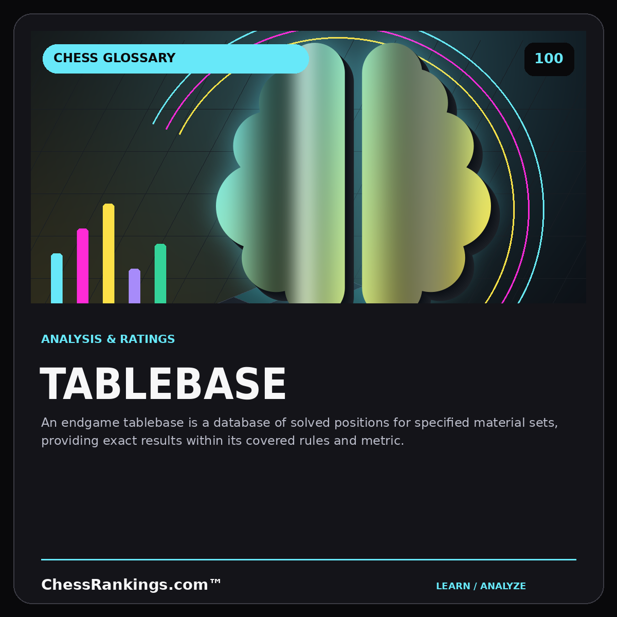 Tablebase — illustrated chess glossary card